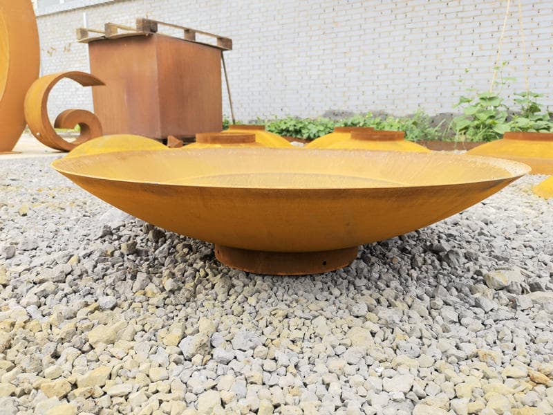 Eye-catching natural gas outdoor fire pit Trader Indoor